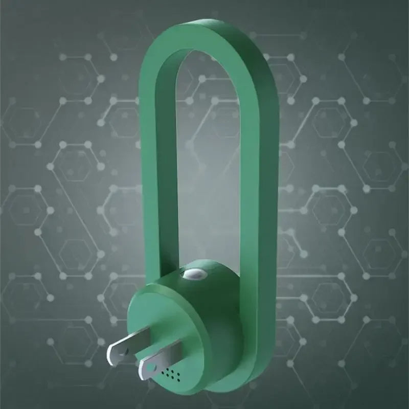 BuzzShield™ Ultrasonic Mosquito Repeller & LED Night Lamp – Sleep Tight, Bite-Free, Every Night